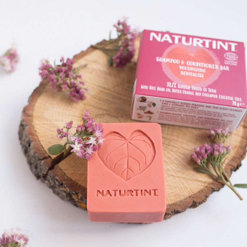 Champô sólido 2 em 1 antiqueda fortificante Naturtint 75g
