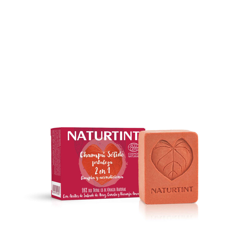 Champô sólido 2 em 1 antiqueda fortificante Naturtint 75g