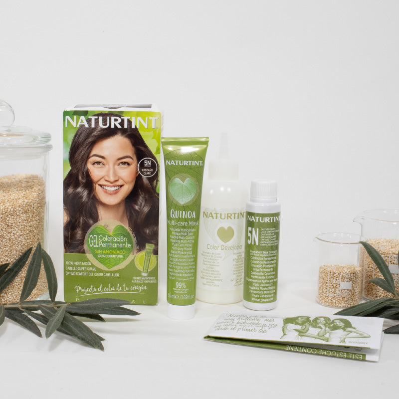 Coloração Permanente Naturtint para Cabelo 5N Castanho Claro