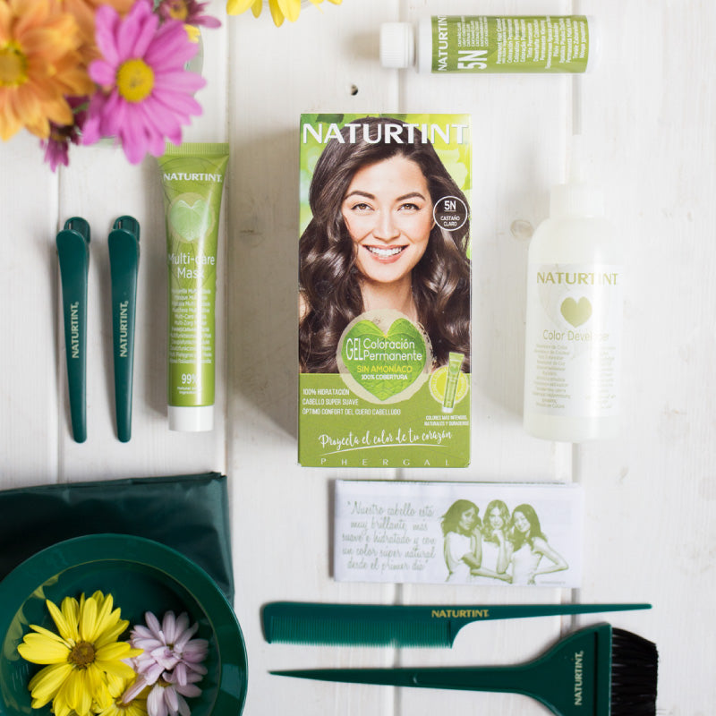 Coloração Permanente Naturtint para Cabelo 5N Castanho Claro