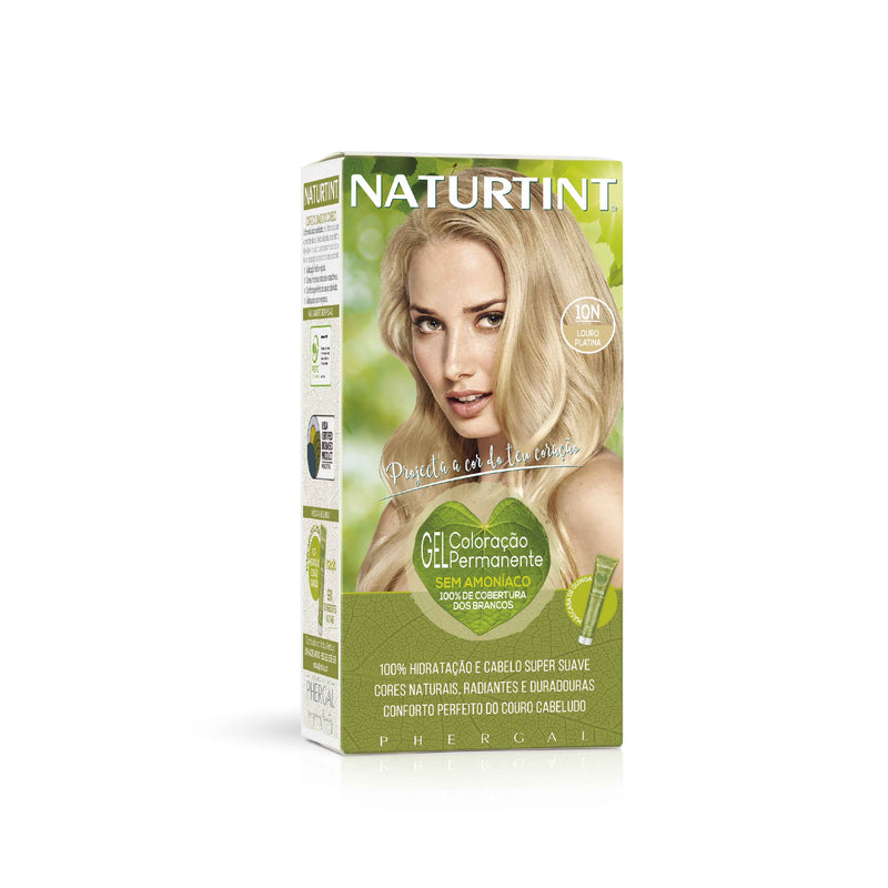 Coloração Permanente Naturtint para Cabelo 10N Louro Alba