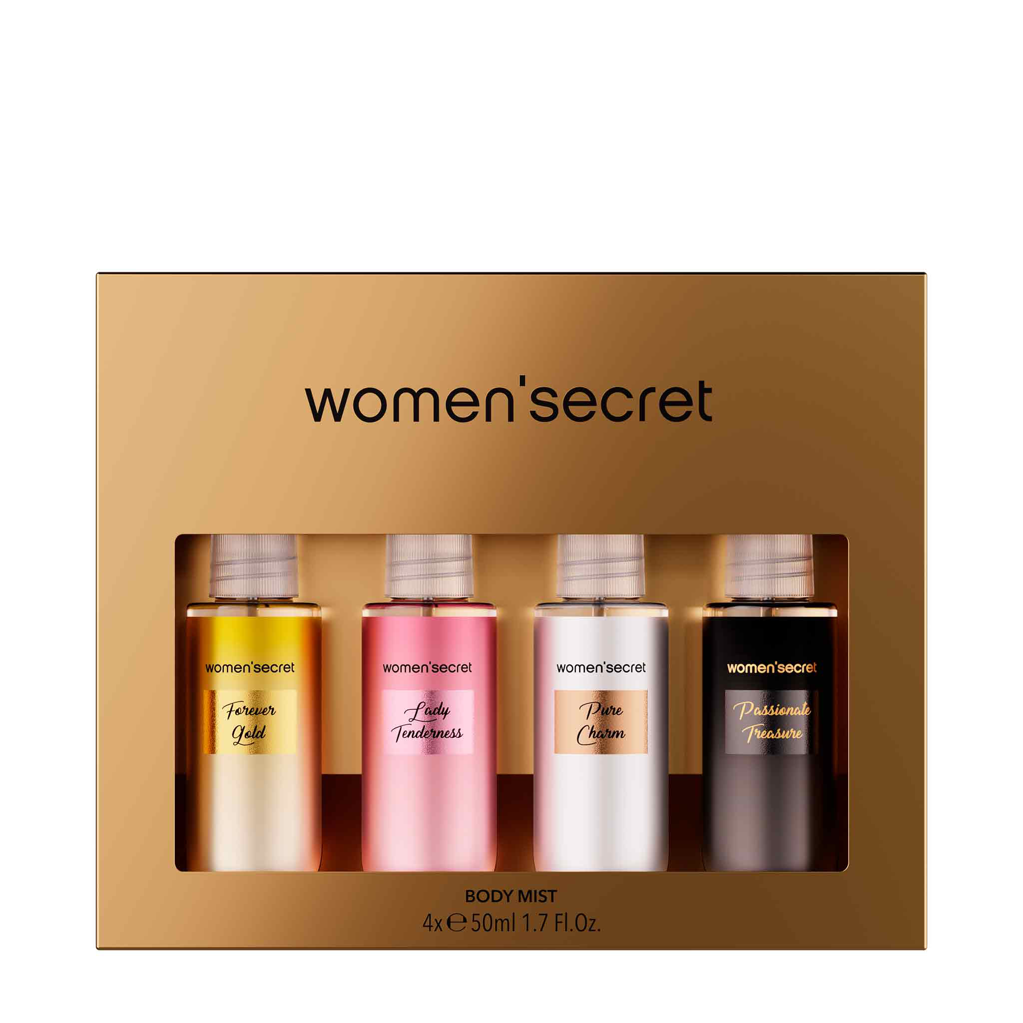 Women’secret Coffret Discovery Body Mist Collection (4x50 ml)