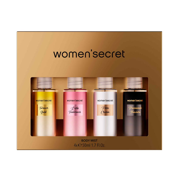 Women’secret Coffret Discovery Body Mist Collection (4x50 ml)