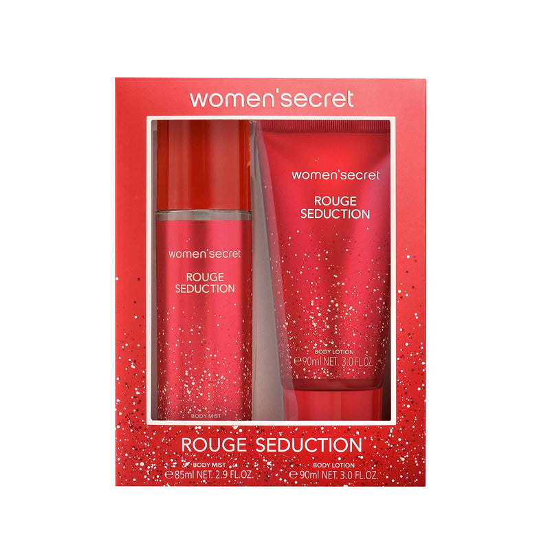 Women’secret Rouge Seduction Coffret – Body Mist 85 ml + Body Lotion 90 ml