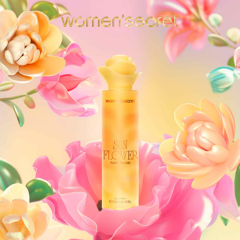 Women´Secret Body Mist Flowerland Sun Flower 250ml