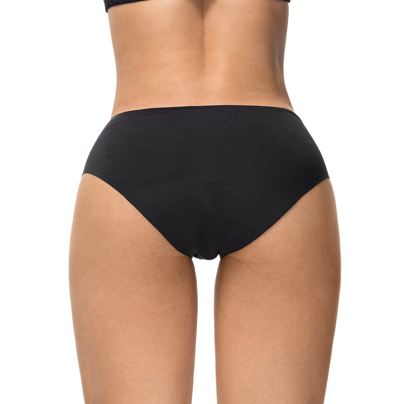 Cuecas Menstruais - Classic - Preto - Tamanho XS (34-36) Feel Natural