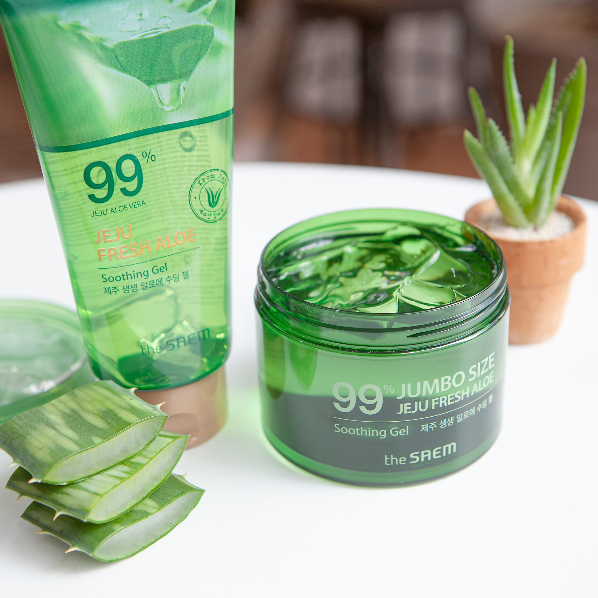 Jeju Fresh Aloe Soothing Gel 99% – 500ml