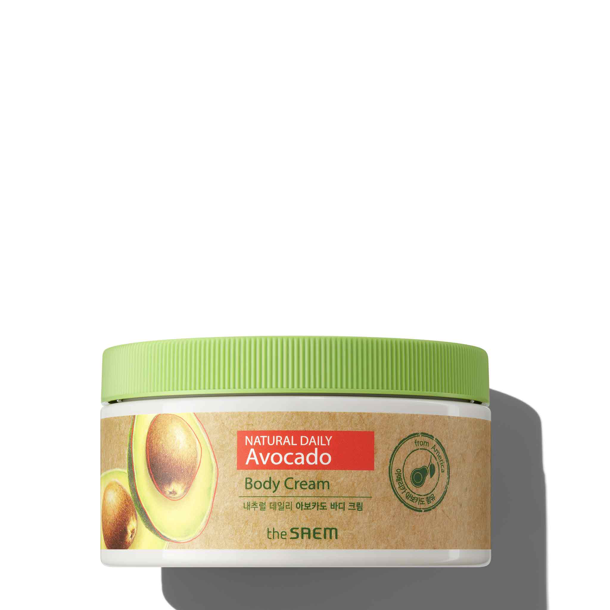 Creme Corporal THE SAEM Natural Daily Avocado 300ml