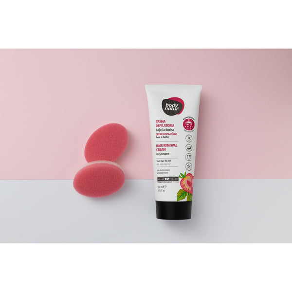 Creme Depilatório Chuveiro Body Natur Todos os tipos de pele, 200ml