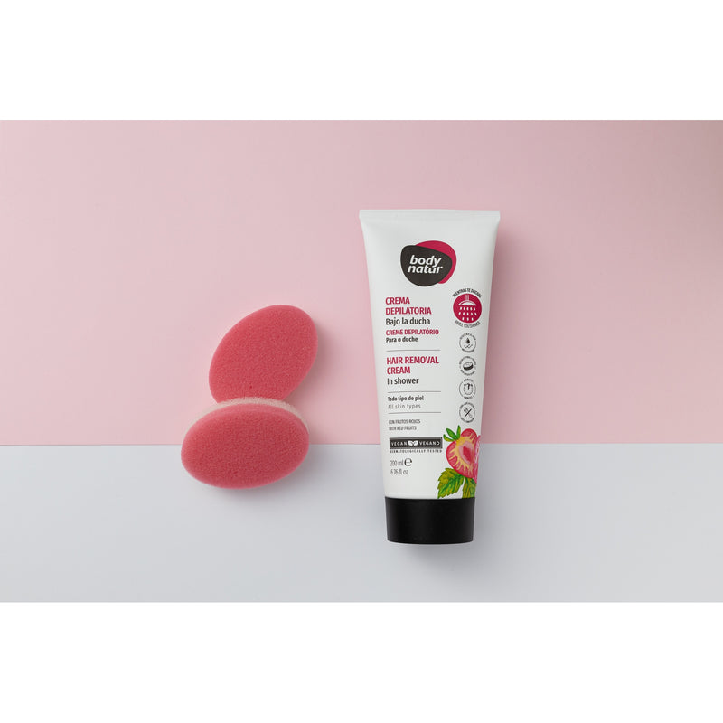 Creme Depilatório Chuveiro Body Natur Todos os tipos de pele, 200ml