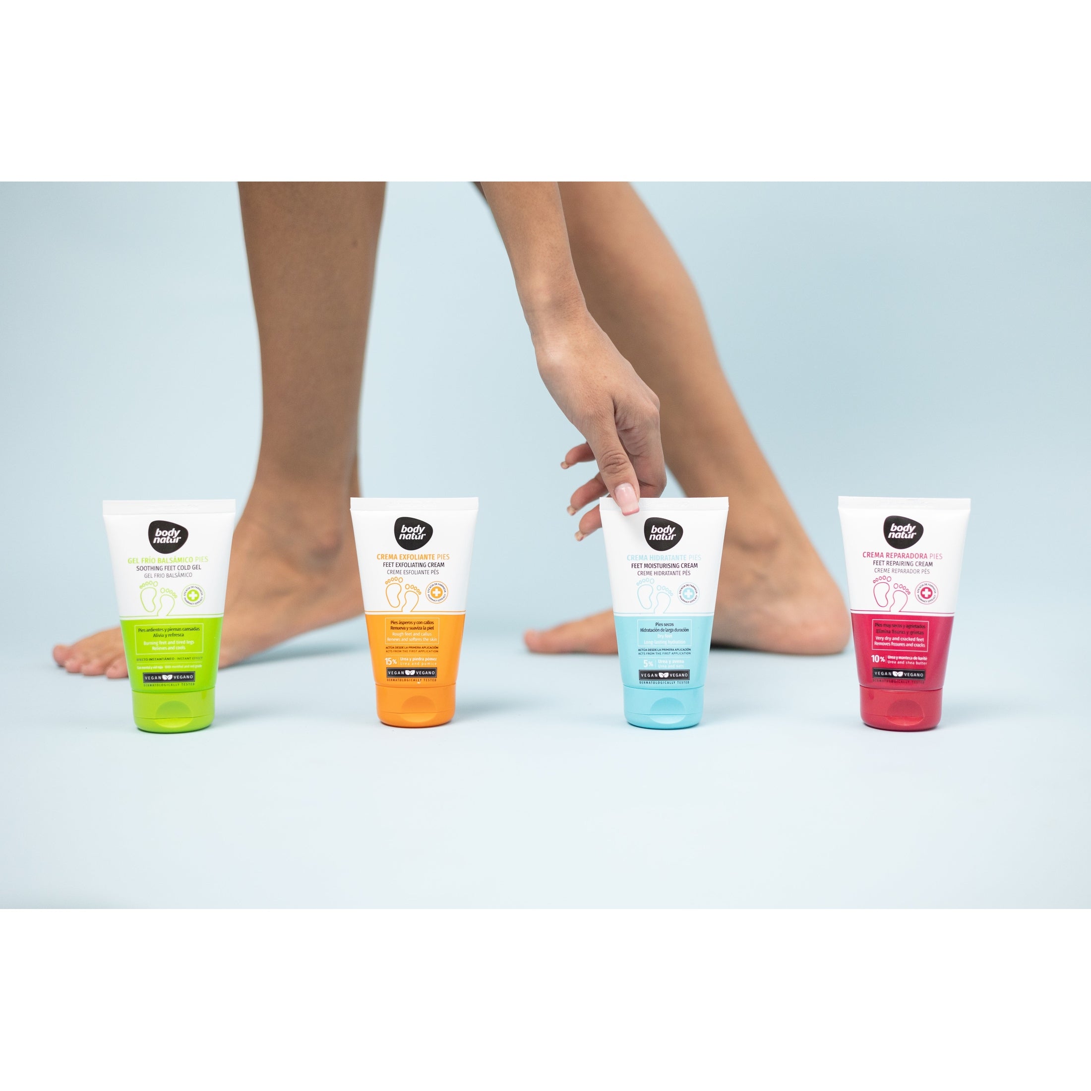 Creme Reparador Body Natur Pés Hidratados 100ml