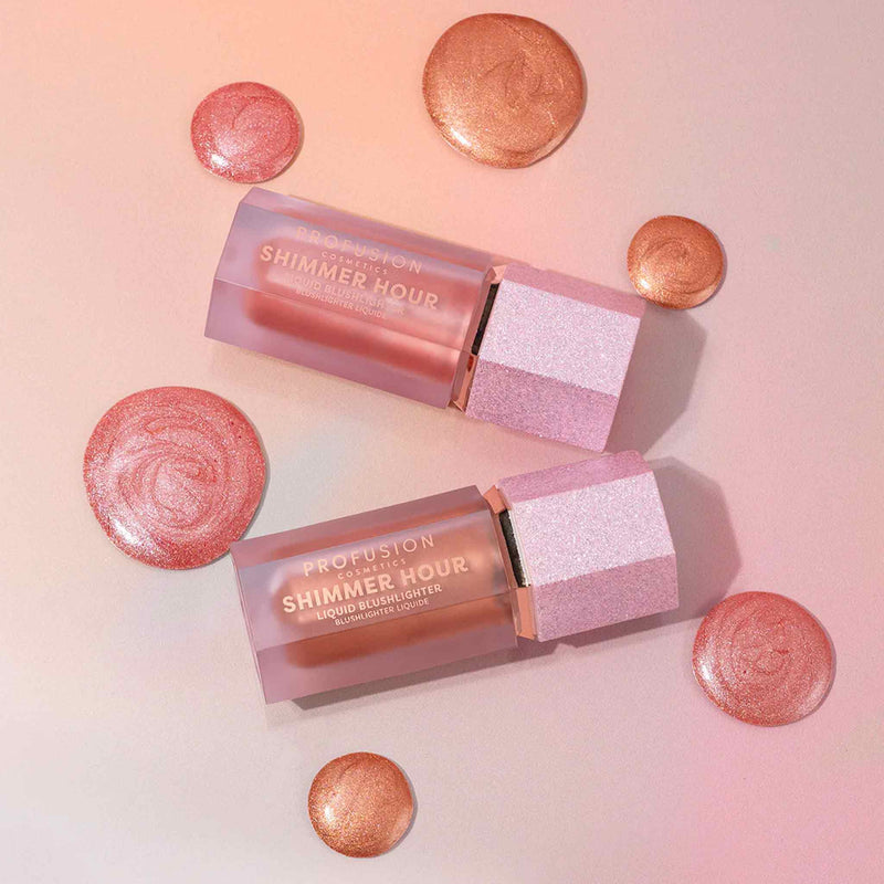 Shimmer Hour Liquid Blushlighter – Peach Mimosa