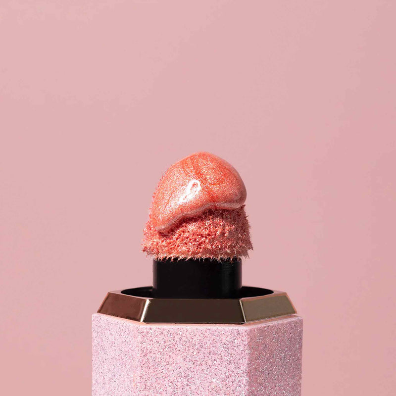 Shimmer Hour Liquid Blushlighter – Peach Mimosa