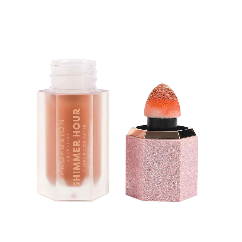 Shimmer Hour Liquid Blushlighter – Peach Mimosa