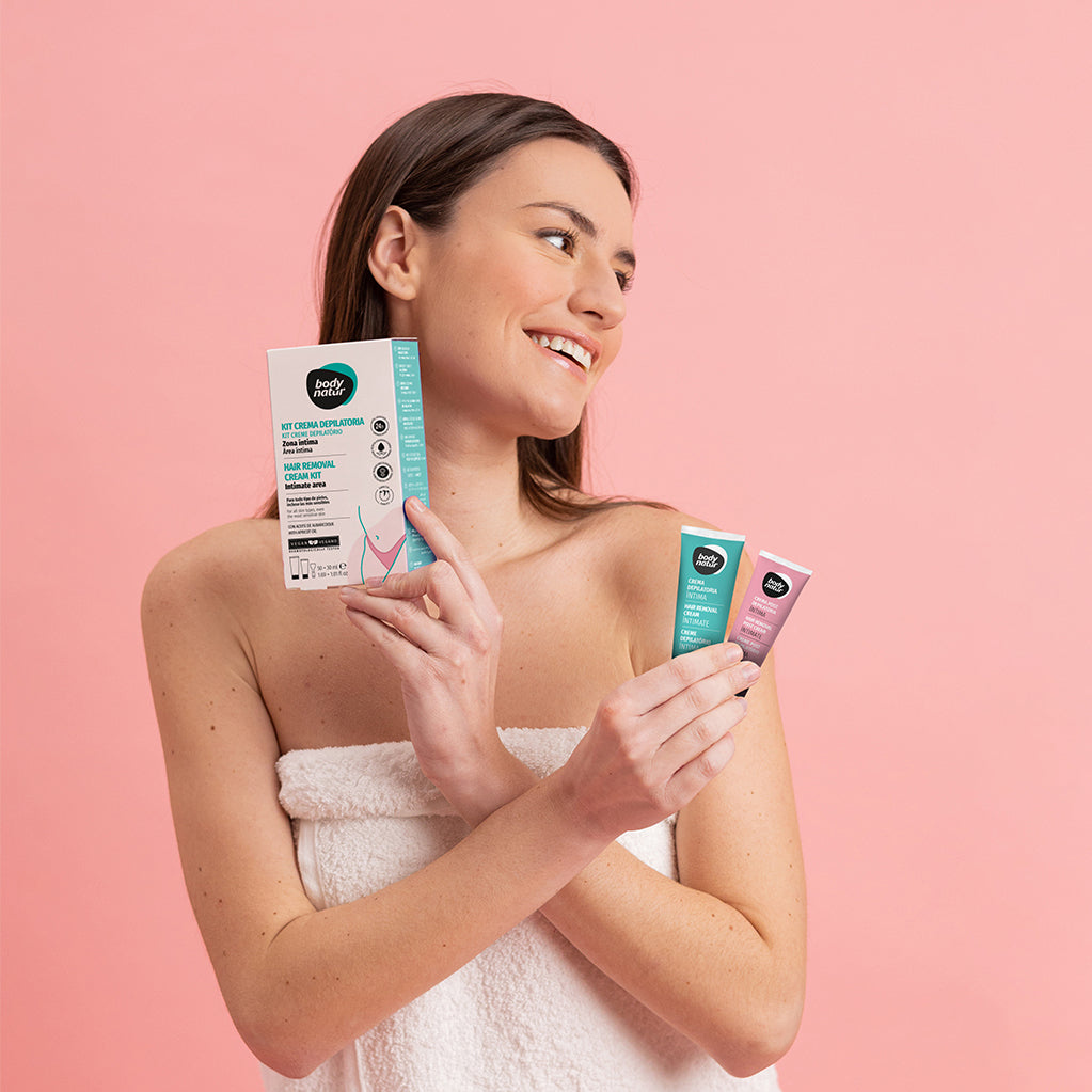 Kit Depilatório Body Natur Intimo Feminino 50ml+30ml