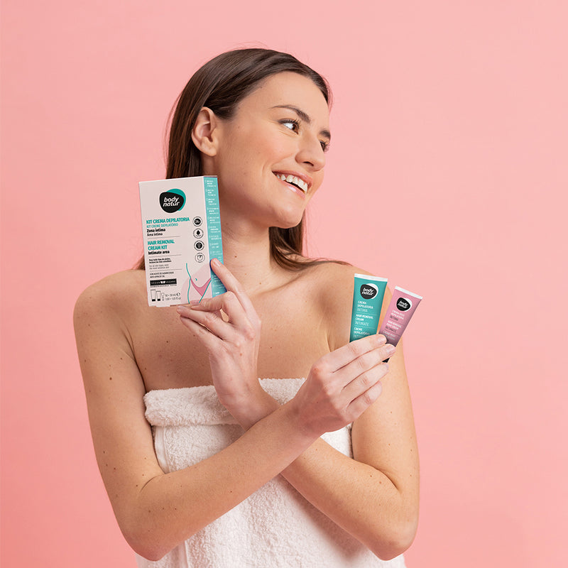 Kit Depilatório Body Natur Intimo Feminino 50ml+30ml