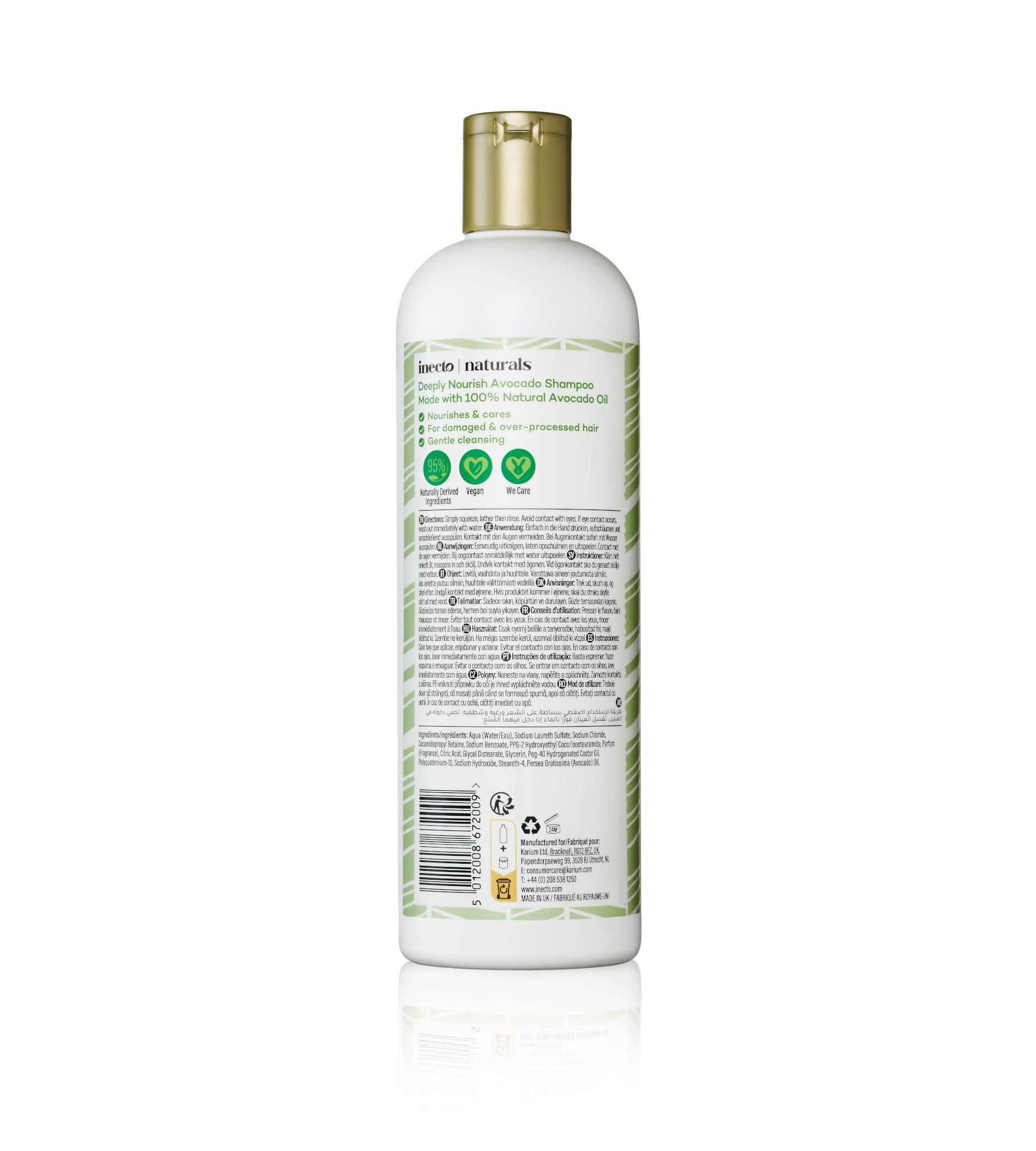 Champô Inecto Abacate 500ml