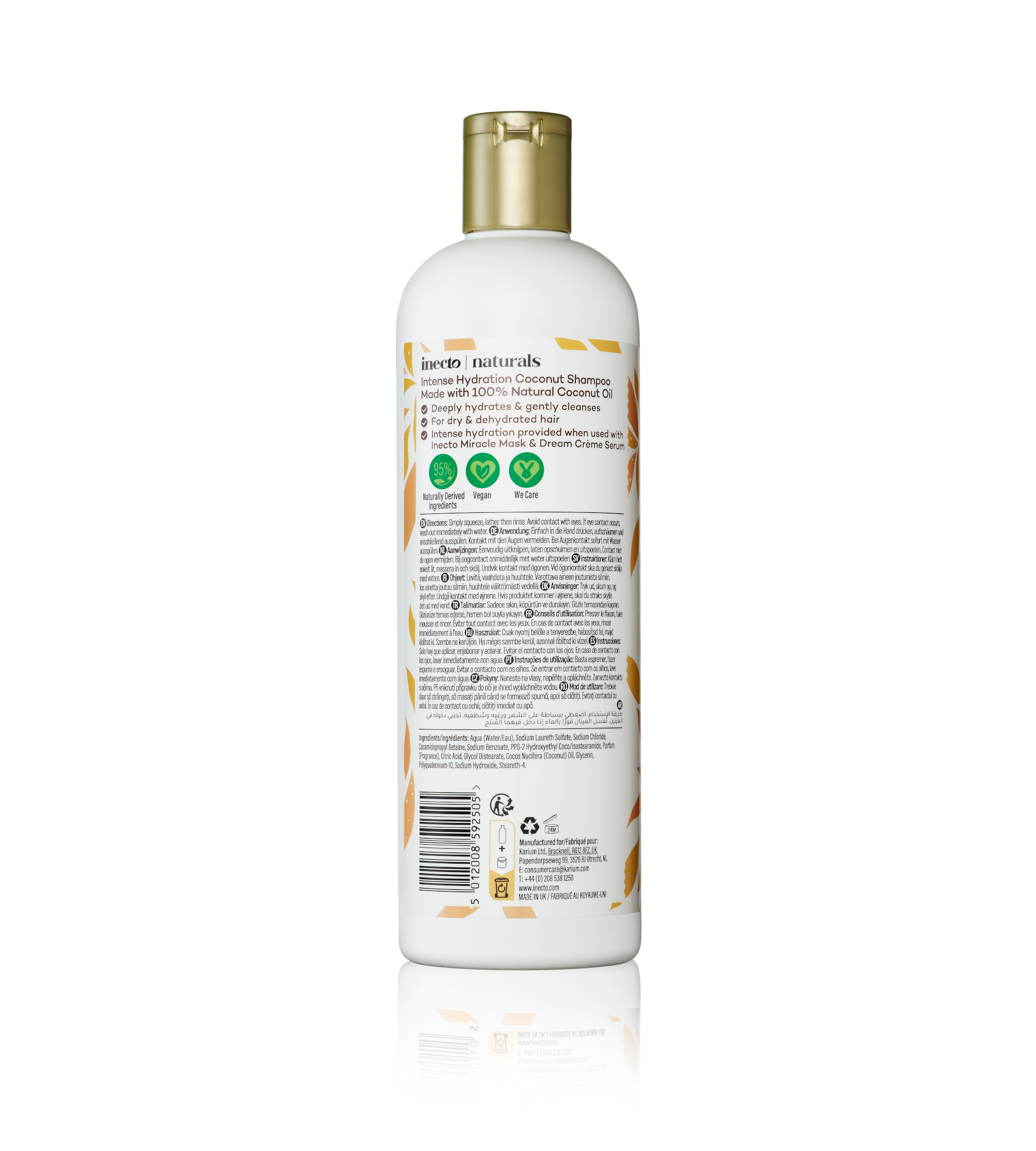 Champô Inecto Coco 500ml