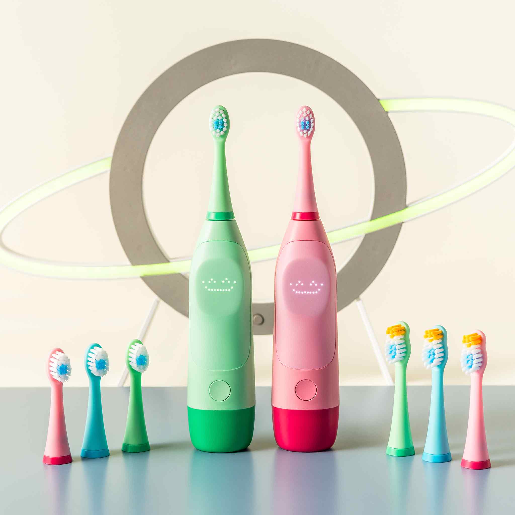 Ootie™ Recargas de Escova de Dentes Jordan – Verde L