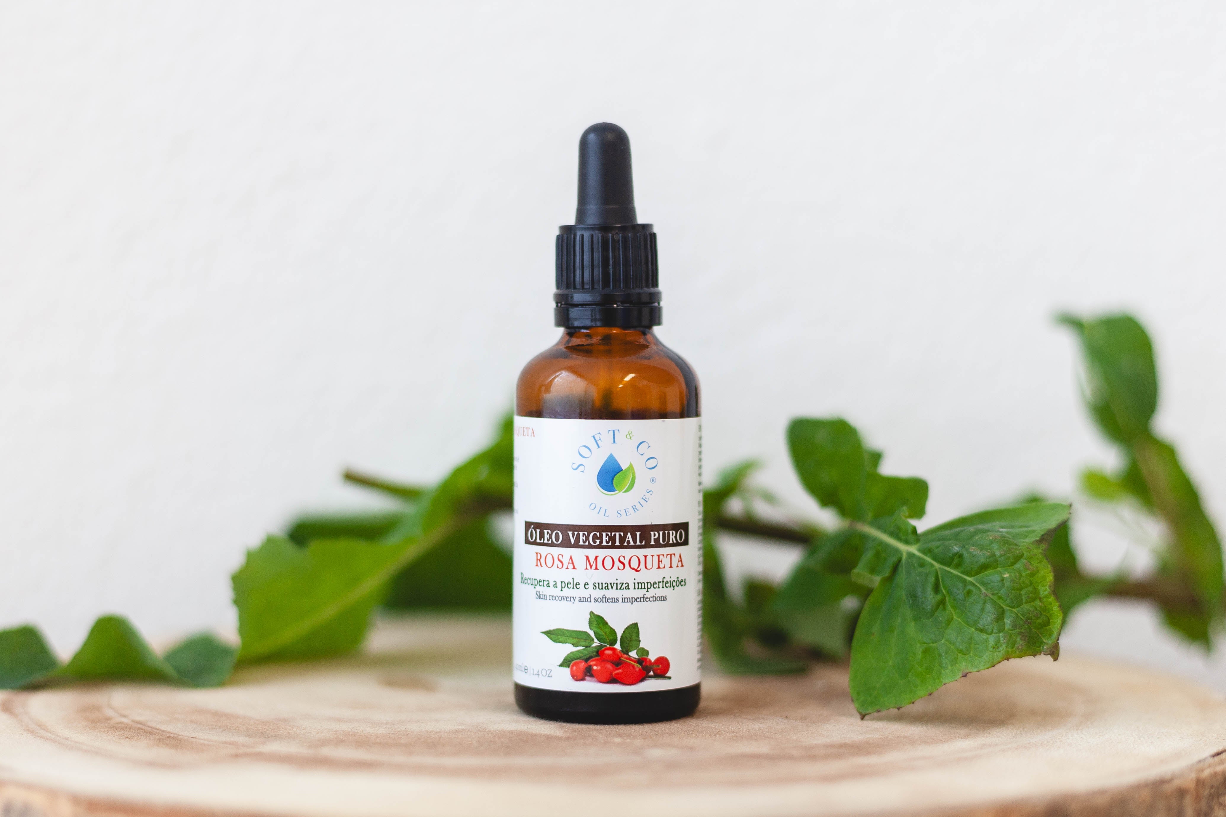 Óleo Vegetal 100% Puro Soft & Co Rosa Mosqueta 40ml