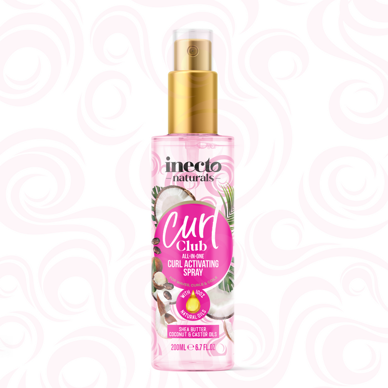 Spray Ativador de Caracóis Inecto Curl Club 200ml