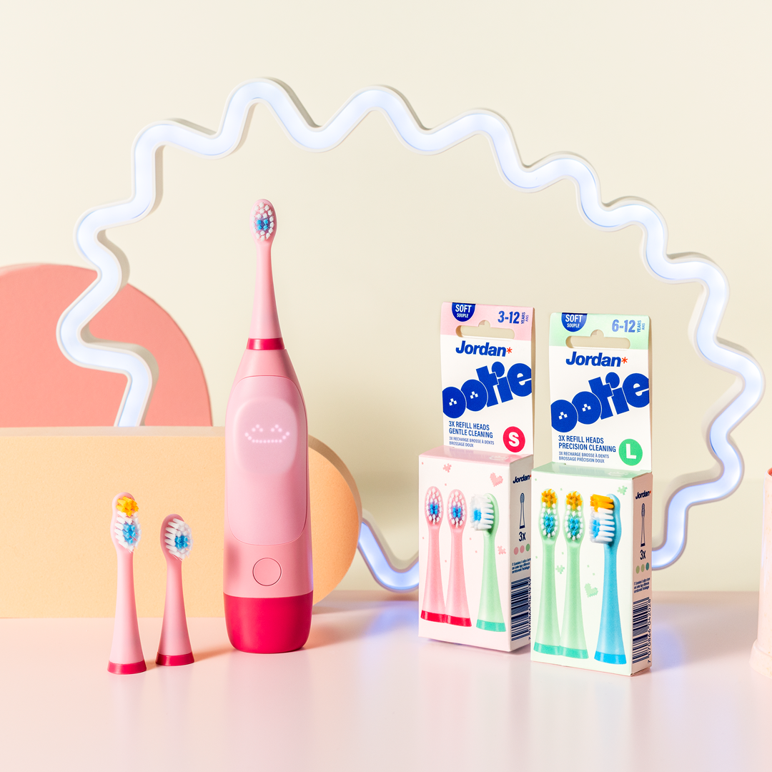 Ootie™ Recargas de Escova de Dentes Jordan – Verde S