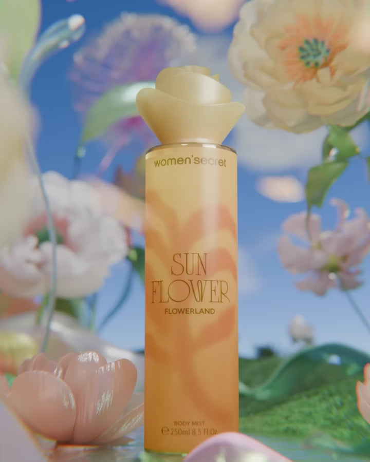 Carregar vídeo: Body Mist Flowerland Women´Secret Sun Flower 250ml