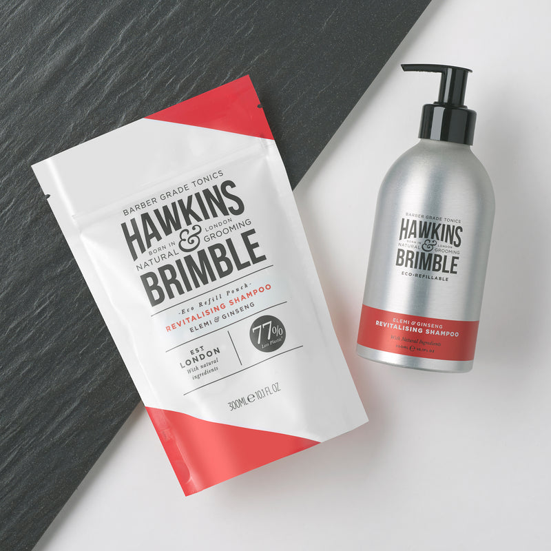 Champô Revitalizante Hawkins & Brimble Recarga 300ml