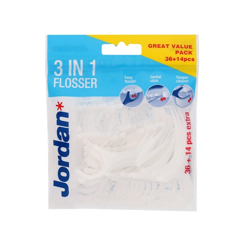 Interdental Jordan 3 em 1 Adulto