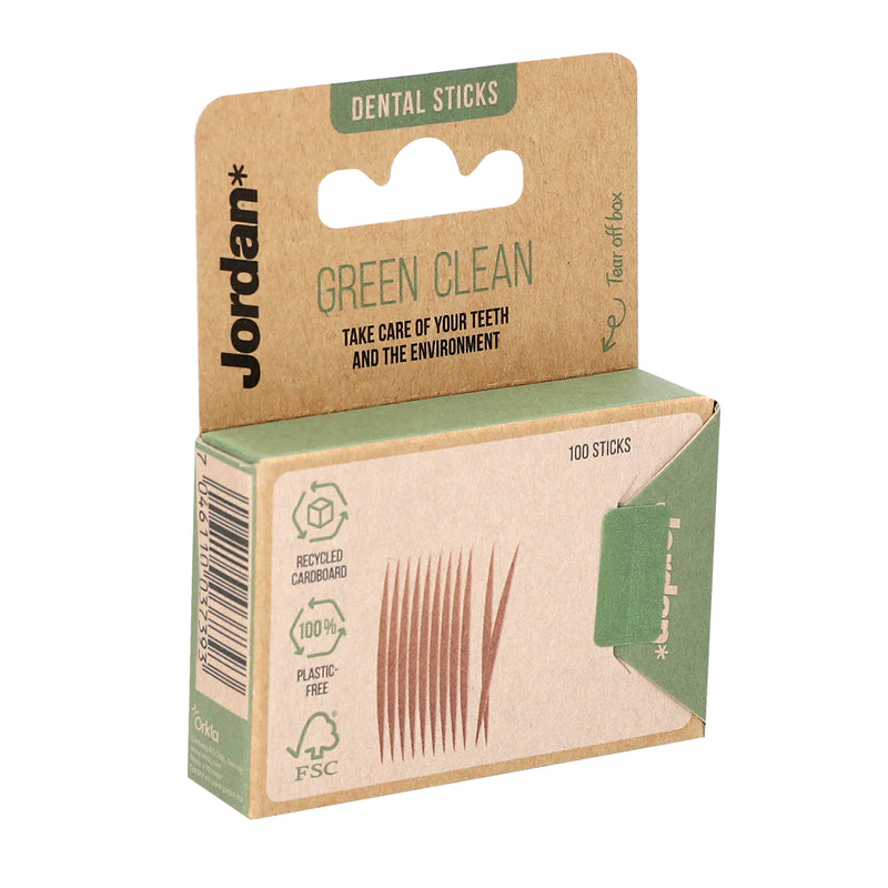 Palitos Interdentais Jordan Green Clean Adulto 100Un