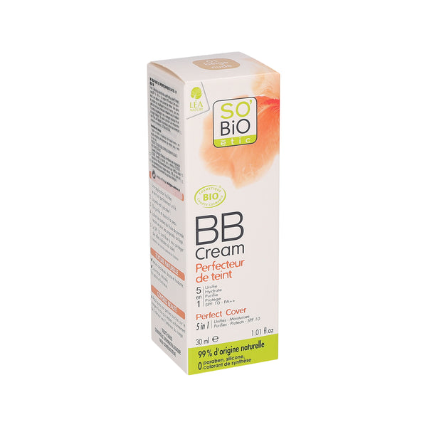 BB Cream 5 em 1 SoBio Beige Nude 30ml