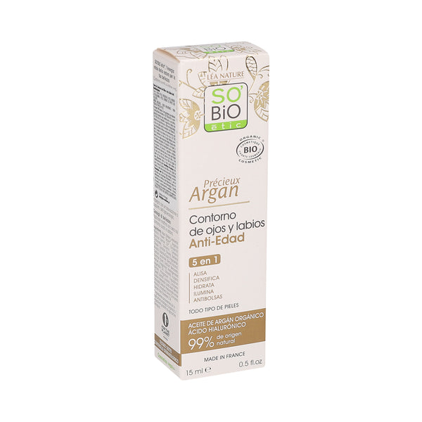 Contorno de Olhos e Labios SoBio Argão 15ml