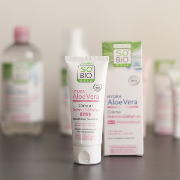 Creme Proteção SoBio Peles Sensiveis Aloe Vera 50ml