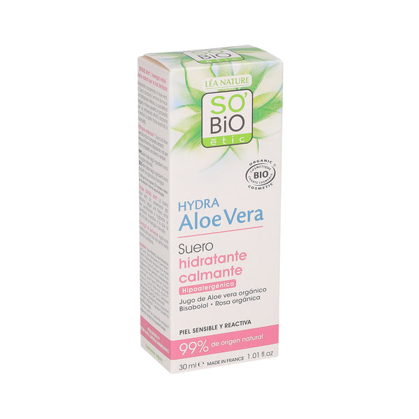 Soro Hidratante SoBio Peles Sensiveis Aloe Vera 30ml
