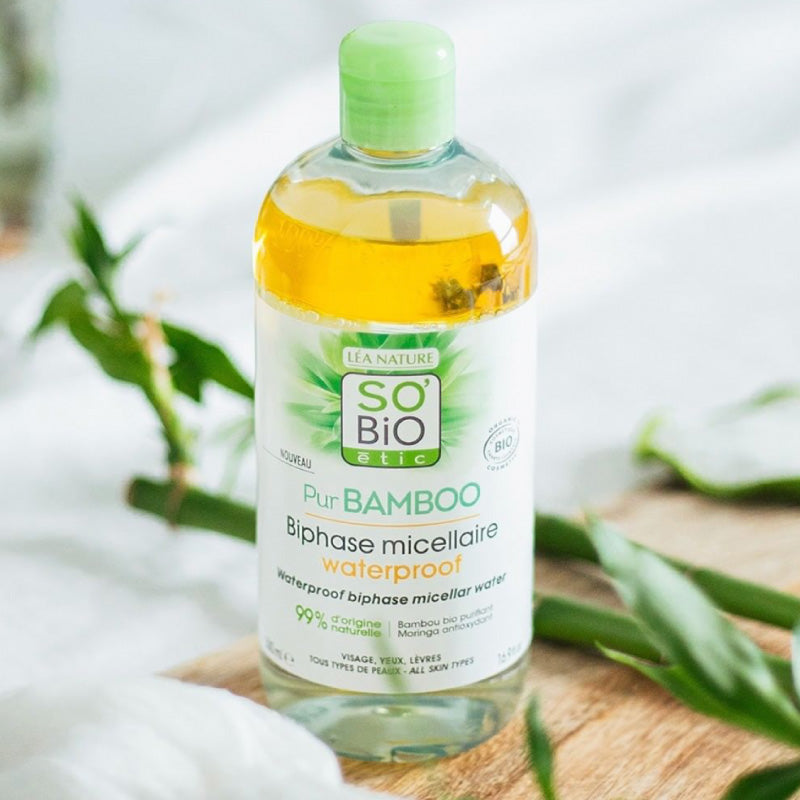 Água Micelar SoBio Bambu 500ml