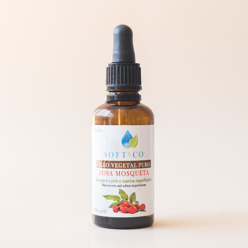 Óleo Vegetal 100% Puro Soft & Co Rosa Mosqueta 40ml