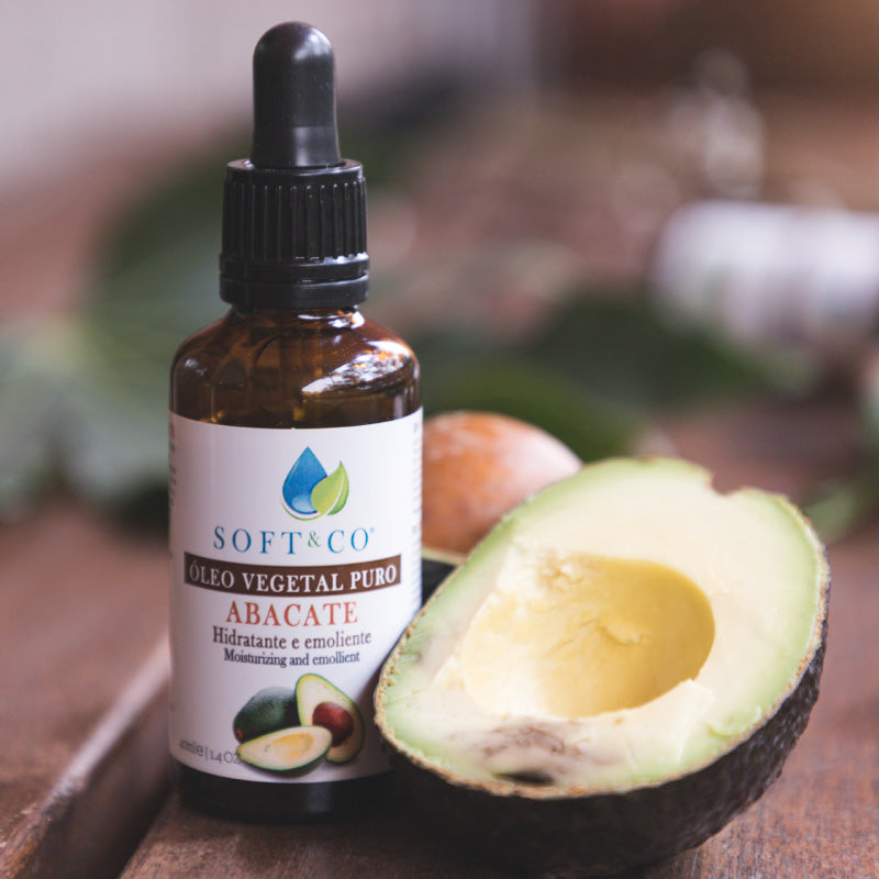 Óleo Vegetal 100% Puro Soft & Co Abacate 40ml