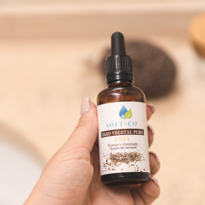 Óleo Vegetal 100% Puro Soft & Co Chia 40ml