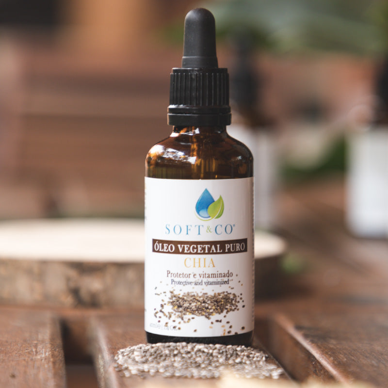 Óleo Vegetal 100% Puro Soft & Co Chia 40ml
