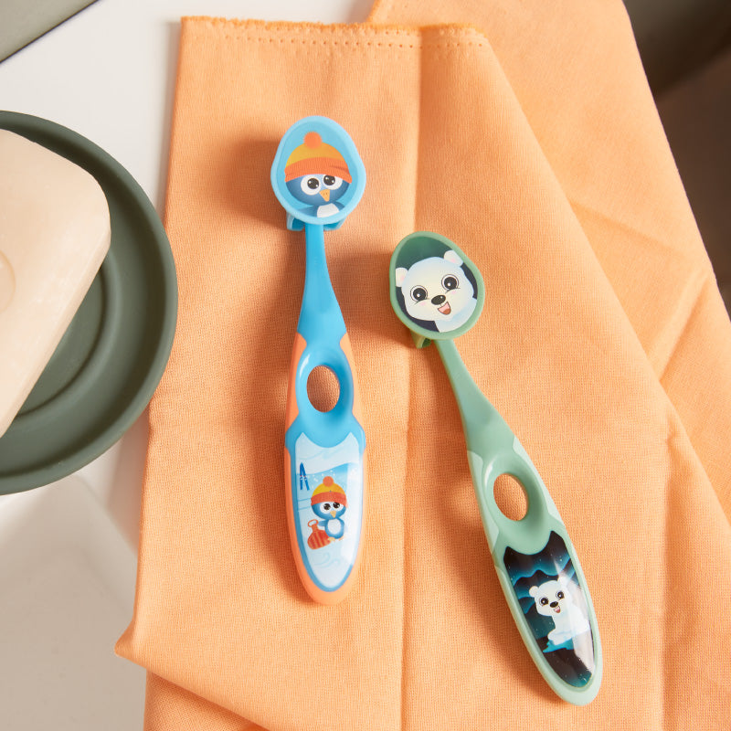 Escova de Dentes Jordan Step 2 Criança, 3-5 anos