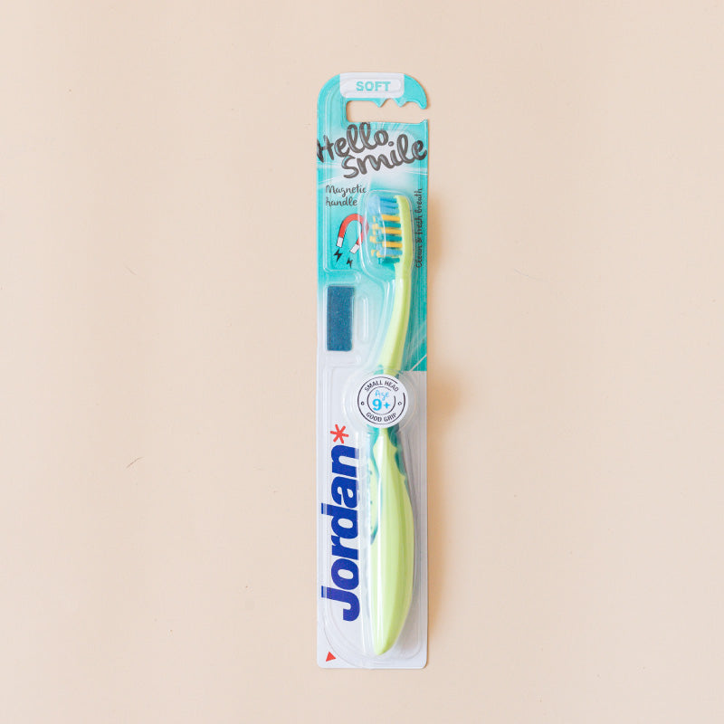 Escova de Dentes Jordan Hello Smile Criança, +9 anos