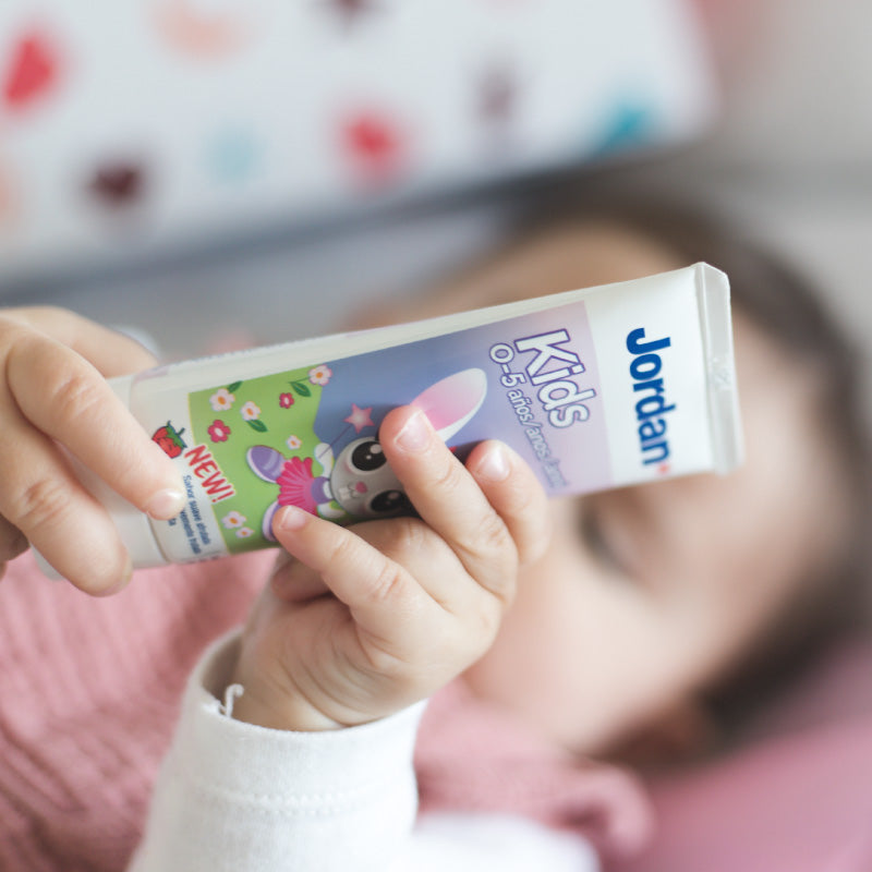 Pasta de Dentes Jordan Infantil 0-5 anos, 50ml