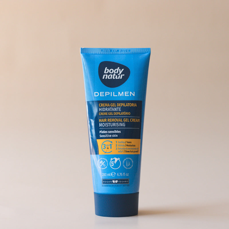 Gel Depilatório Homem Body Natur, Peles Sensiveis 200ml