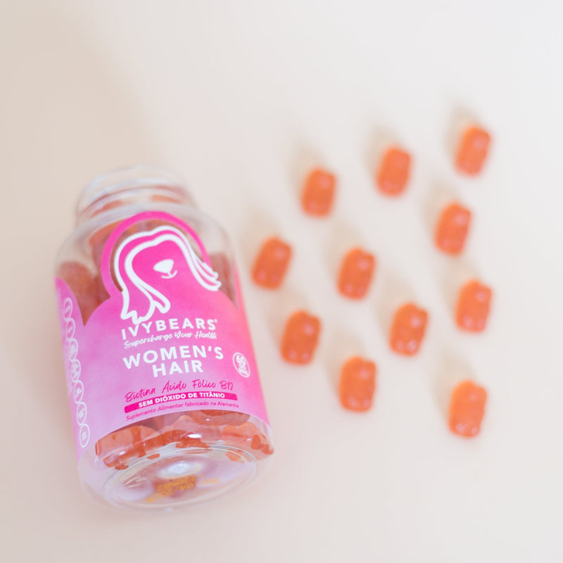 Ivy Bears Women's Hair Vitamins 60 Gomas