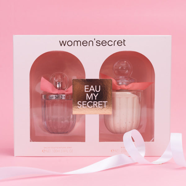 Conjunto Eau My Secret Women´Secret  EDT100 ml+Body Lotion 200ml