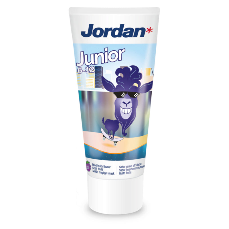 Pasta de Dentes Jordan Júnior 6-12 anos, 50ml